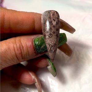 Luxury LV Custom Press On Nails